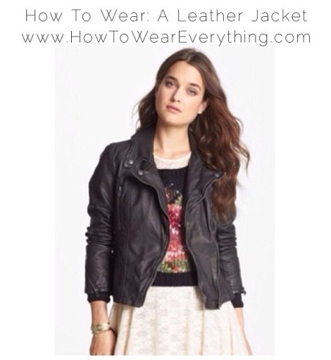 How To Wear: A Leather Jacket