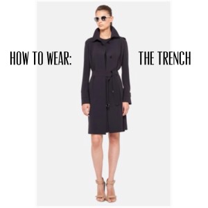 How To Wear: The Trench
